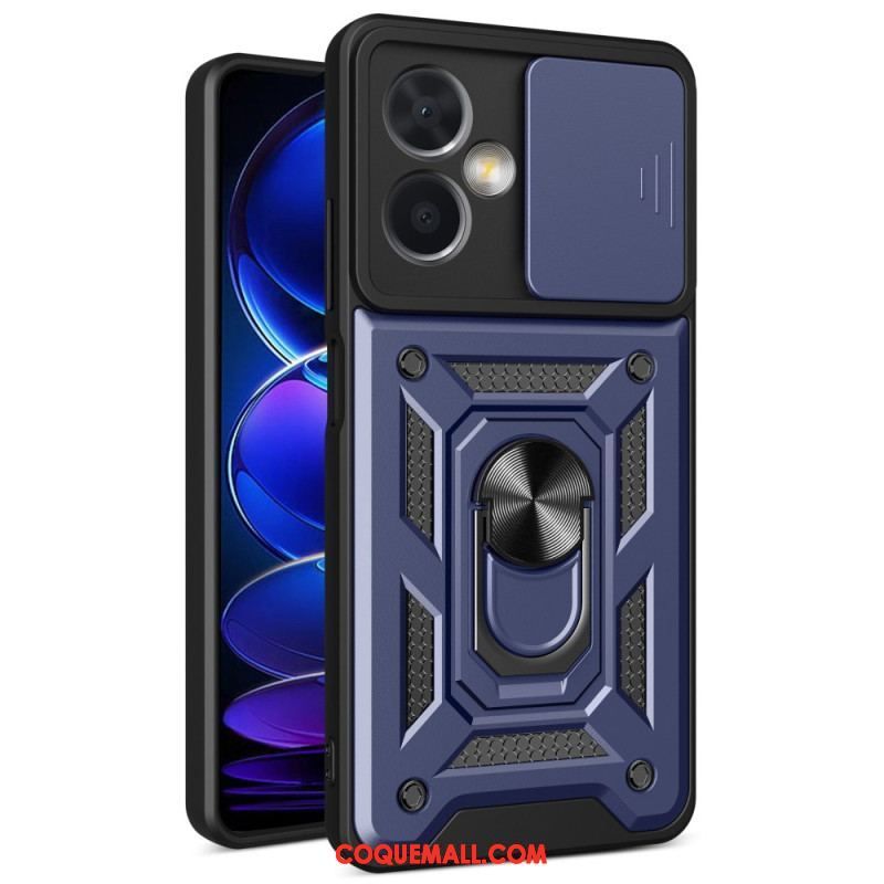 Coque Xiaomi Redmi Note 12/Poco X5 5G Protège Appareil Photo et Support