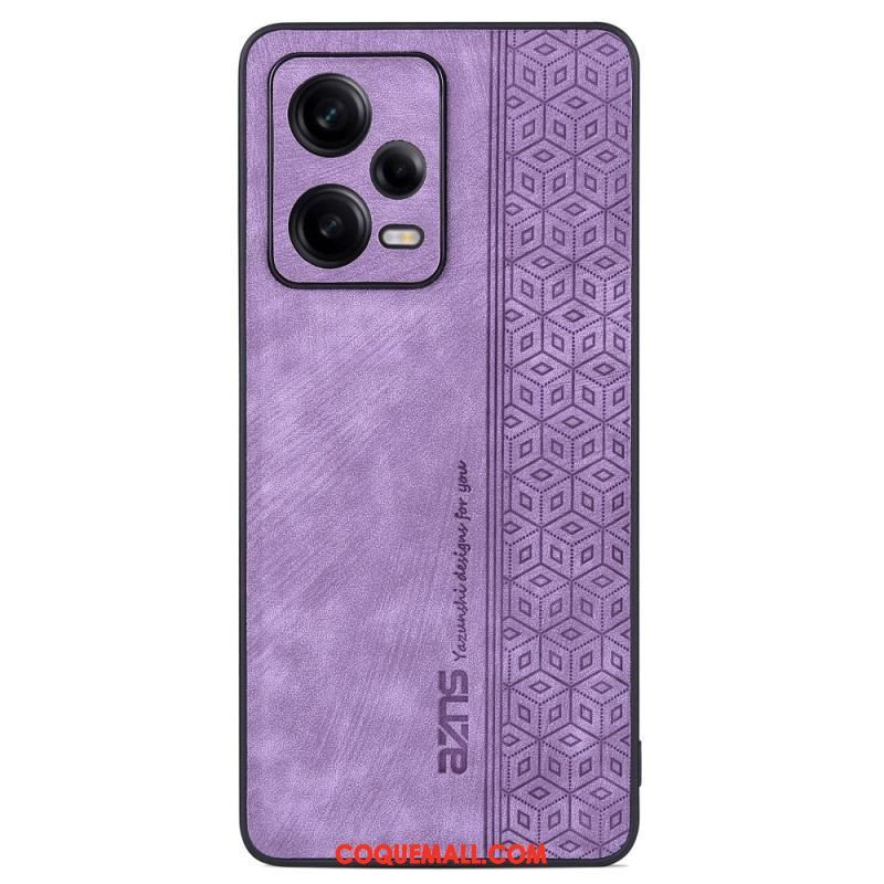 Coque Xiaomi Redmi Note 12 Pro Plus Effet Cuir AZNS