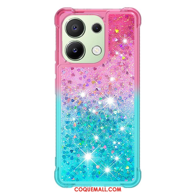 Coque Xiaomi Redmi Note 13 4G Dégradé Paillettes