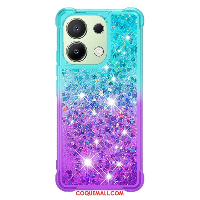 Coque Xiaomi Redmi Note 13 4G Dégradé Paillettes