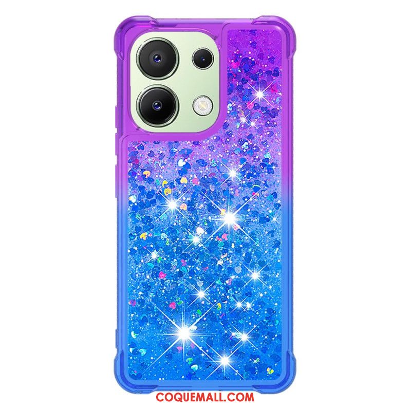 Coque Xiaomi Redmi Note 13 4G Dégradé Paillettes