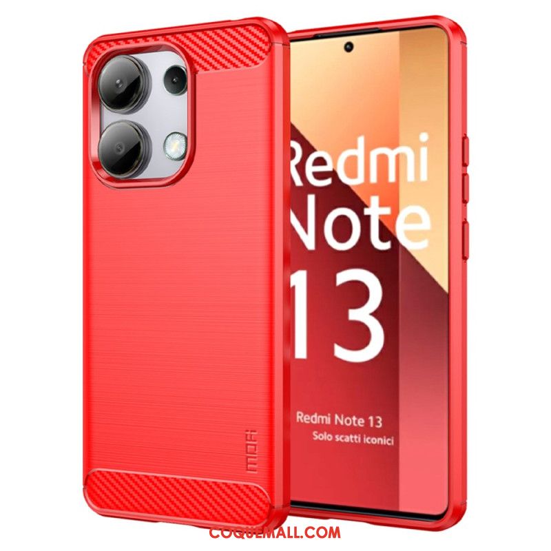 Coque Xiaomi Redmi Note 13 4G Fibre Carbone Brossée MOFI