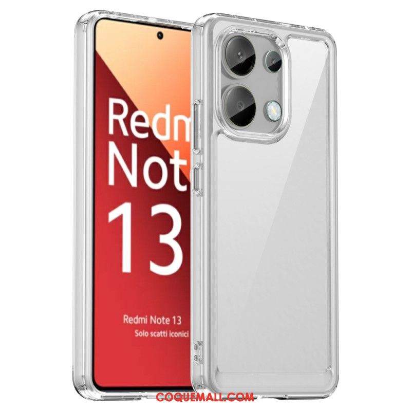 Coque Xiaomi Redmi Note 13 4G Hybride Rebords Colorés