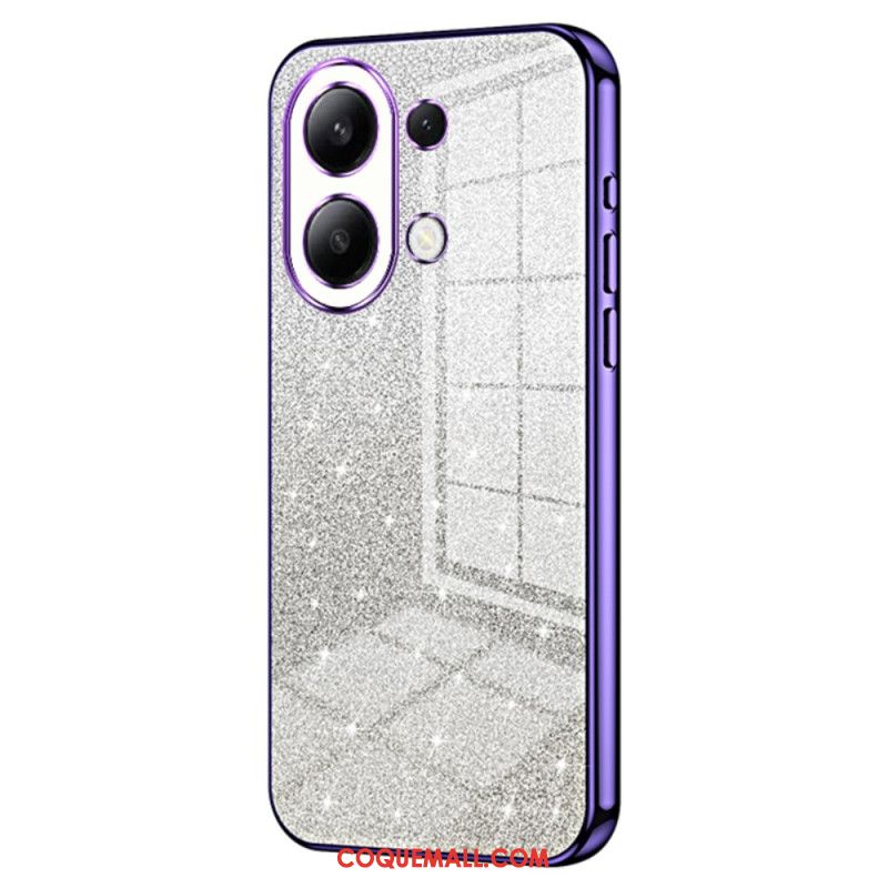 Coque Xiaomi Redmi Note 13 4G Paillettes Discrètes