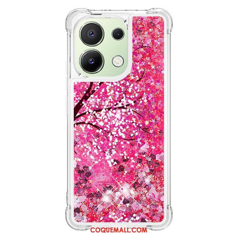 Coque Xiaomi Redmi Note 13 4G Paillettes Motif Cartoon