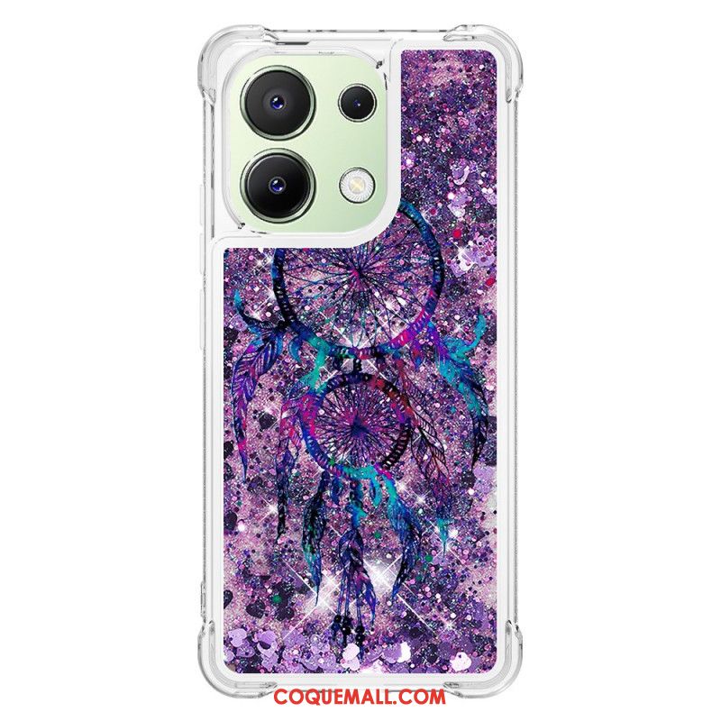 Coque Xiaomi Redmi Note 13 4G Paillettes Motif Cartoon