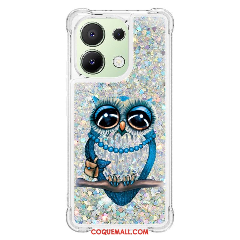 Coque Xiaomi Redmi Note 13 4G Paillettes Motif Cartoon