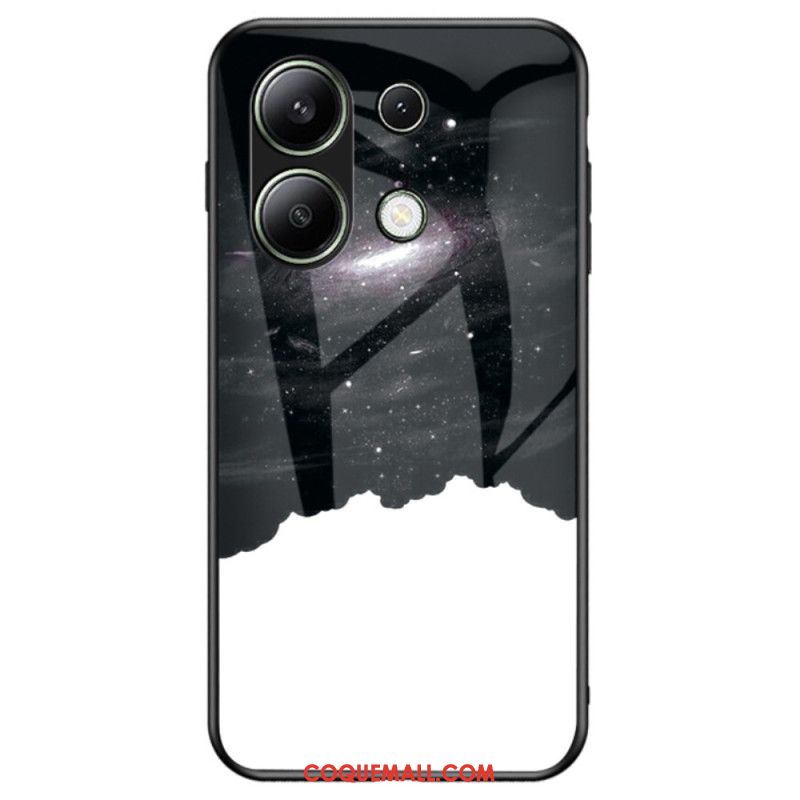 Coque Xiaomi Redmi Note 13 4G Verre Trempé Ciel Étoilé