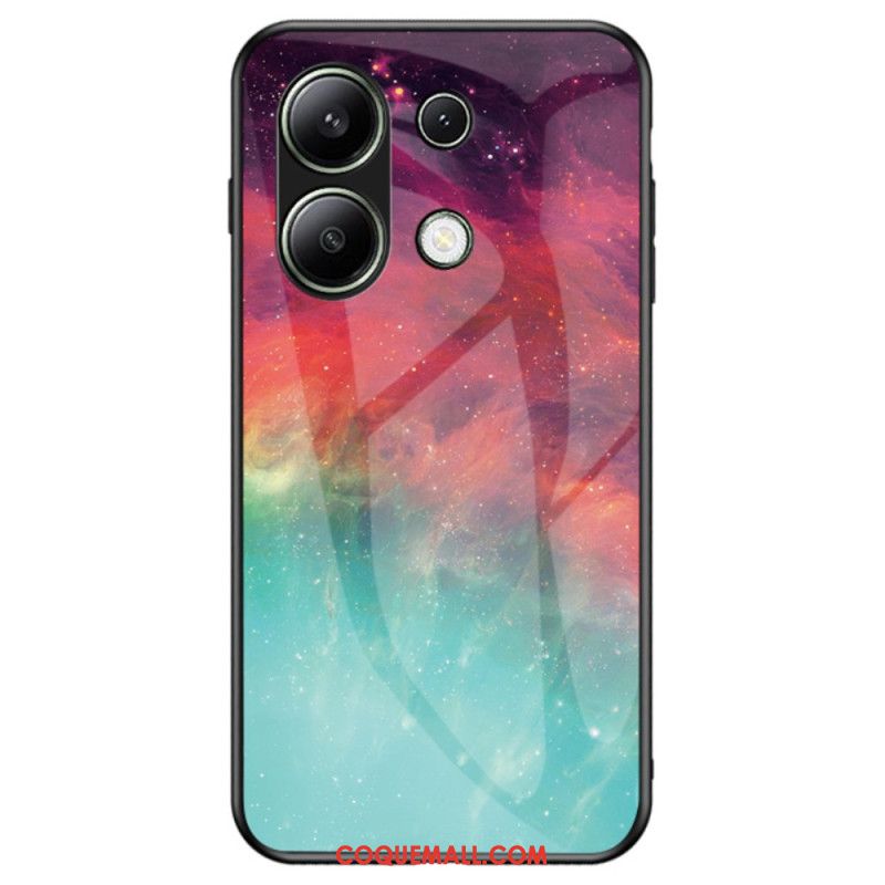 Coque Xiaomi Redmi Note 13 4G Verre Trempé Ciel Étoilé