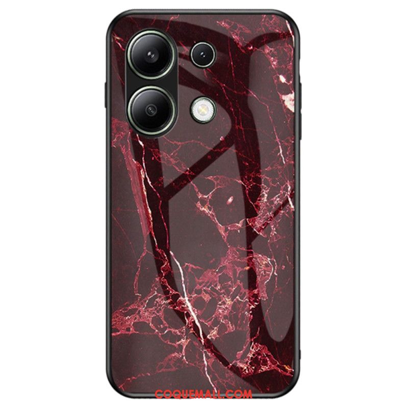 Coque Xiaomi Redmi Note 13 4G Verre Trempé Marbre