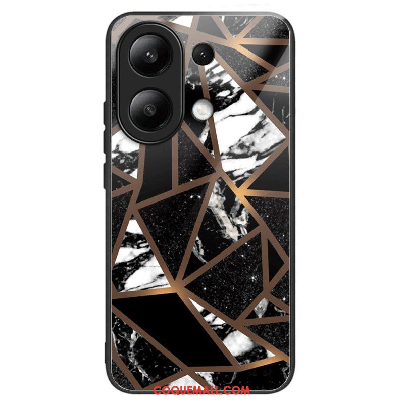 Coque Xiaomi Redmi Note 13 4G Verre Trempé Motif Marbre