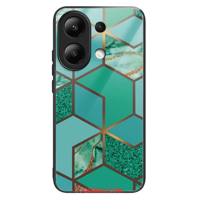 Coque Xiaomi Redmi Note 13 4G Verre Trempé Motif Marbre