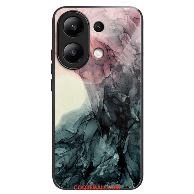 Coque Xiaomi Redmi Note 13 4G Verre Trempé Motif Marbre