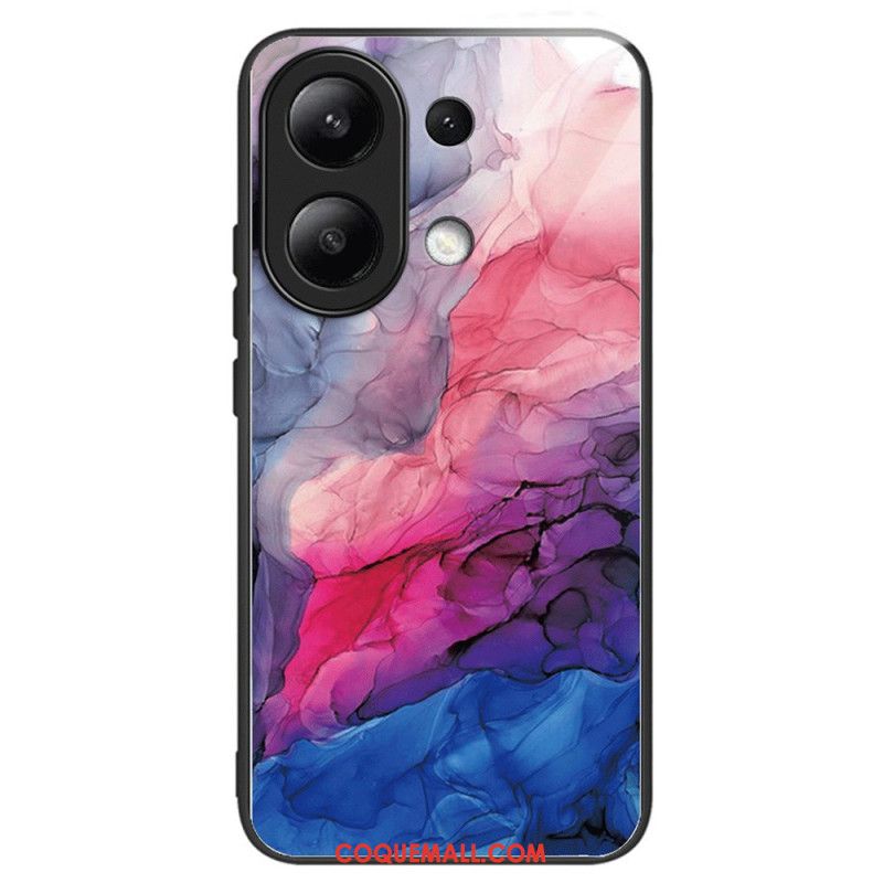 Coque Xiaomi Redmi Note 13 4G Verre Trempé Motif Marbre