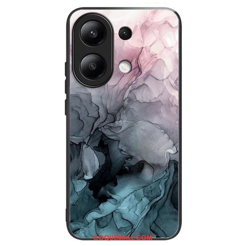 Coque Xiaomi Redmi Note 13 4G Verre Trempé Motif Marbre