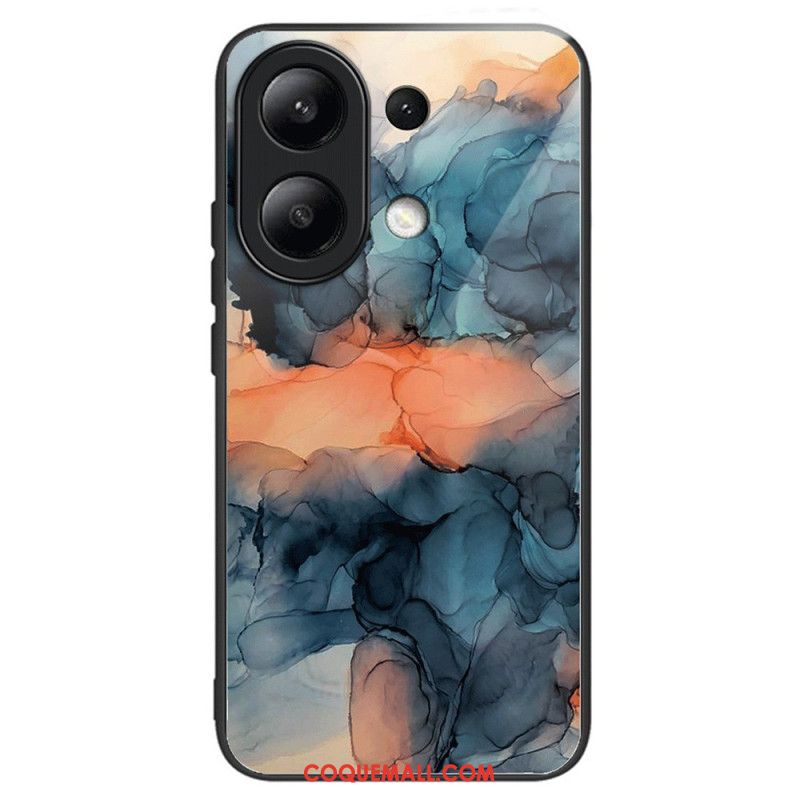 Coque Xiaomi Redmi Note 13 4G Verre Trempé Motif Marbre