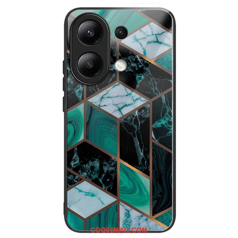 Coque Xiaomi Redmi Note 13 4G Verre Trempé Motif Marbre