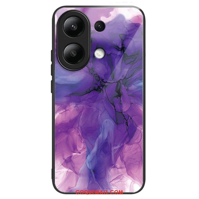 Coque Xiaomi Redmi Note 13 4G Verre Trempé Motif Marbre