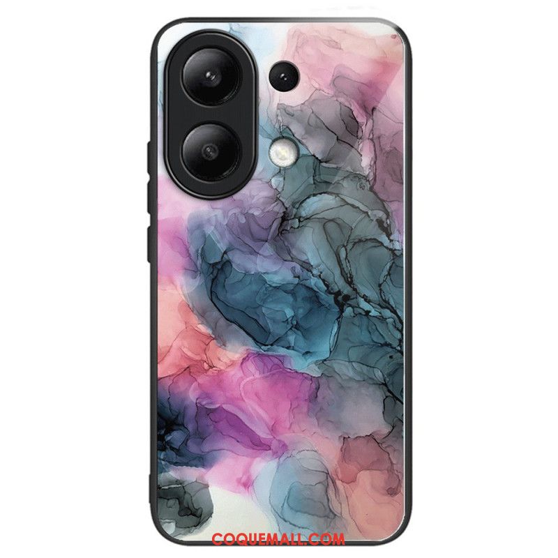 Coque Xiaomi Redmi Note 13 4G Verre Trempé Motif Marbre