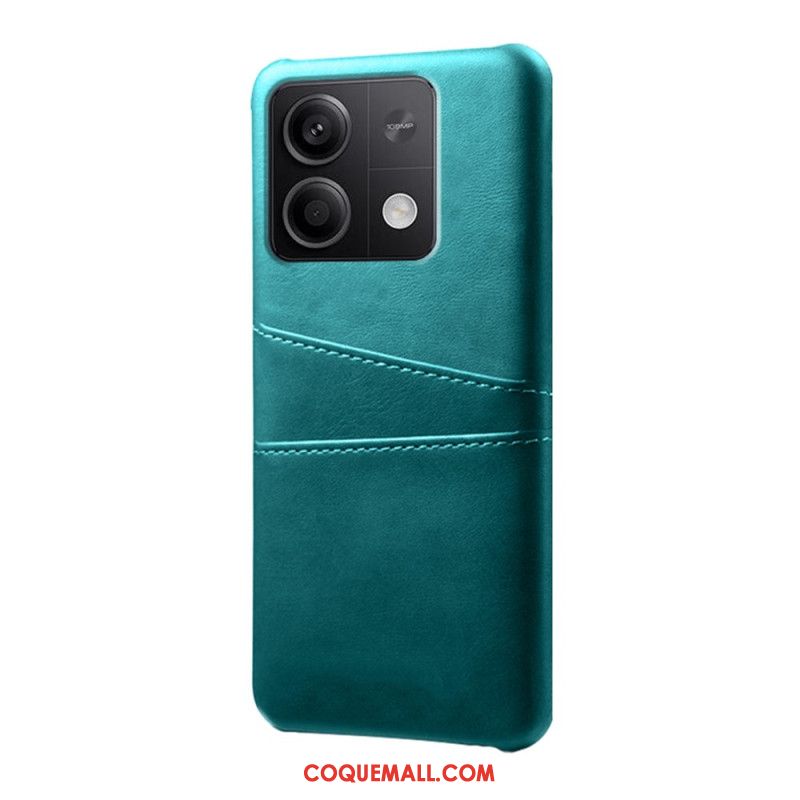 Coque Xiaomi Redmi Note 13 5G Effet Cuir Porte-Cartes