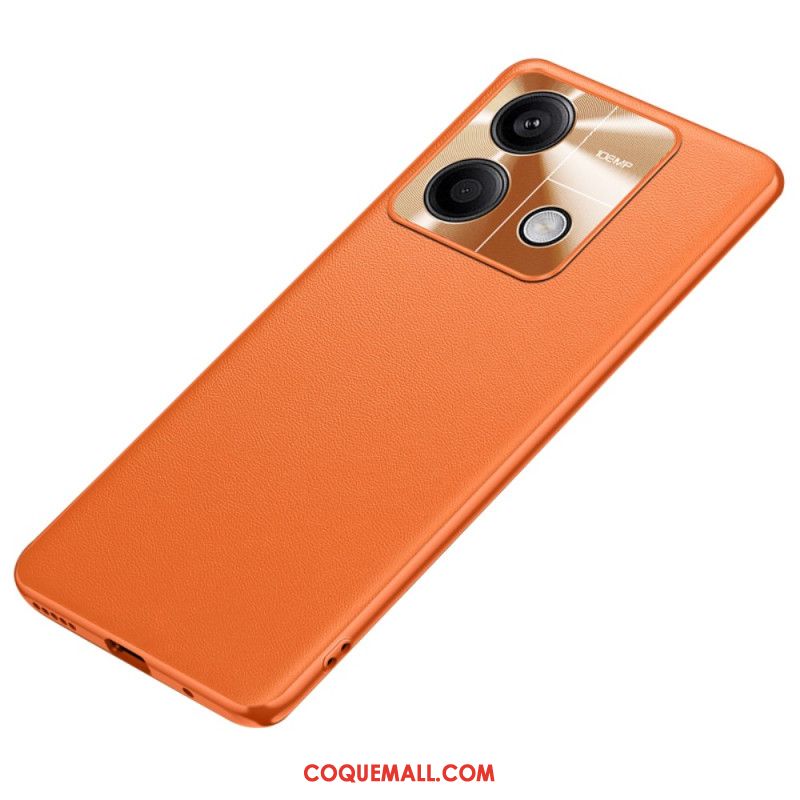 Coque Xiaomi Redmi Note 13 5G Effet Cuir Texturé