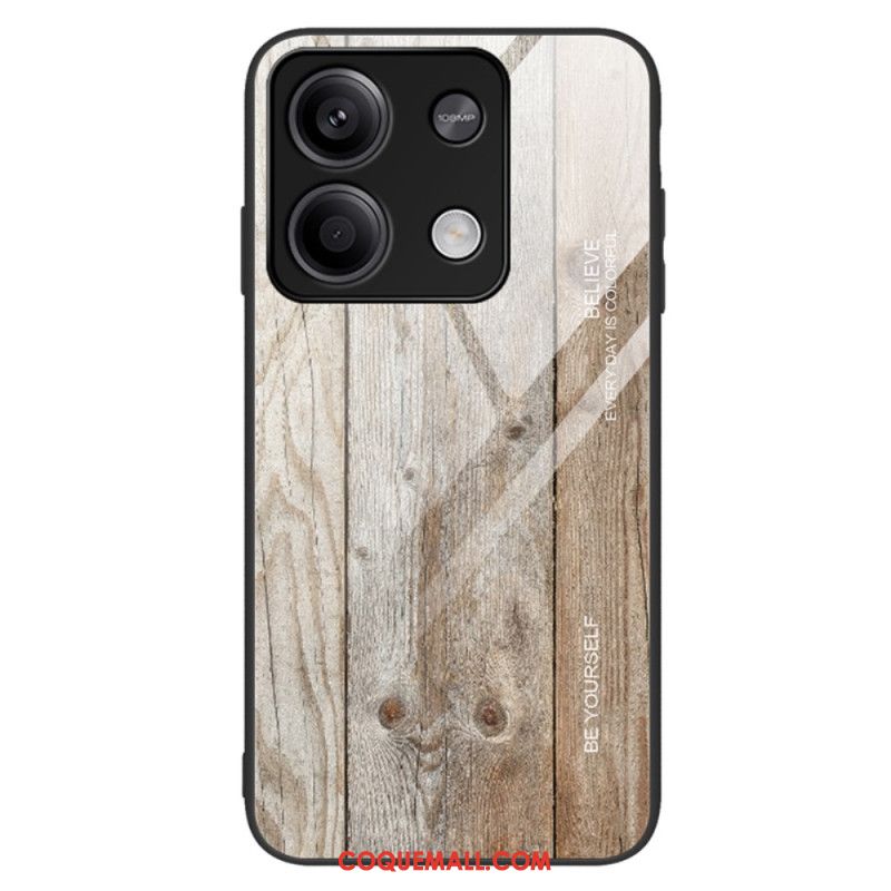 Coque Xiaomi Redmi Note 13 5G Verre Trempé Bois