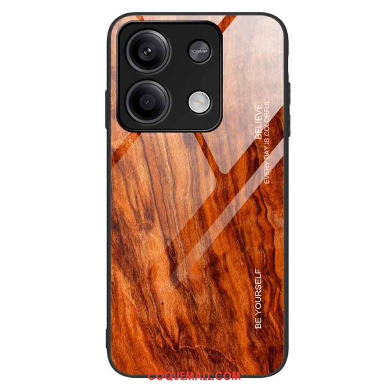 Coque Xiaomi Redmi Note 13 5G Verre Trempé Bois