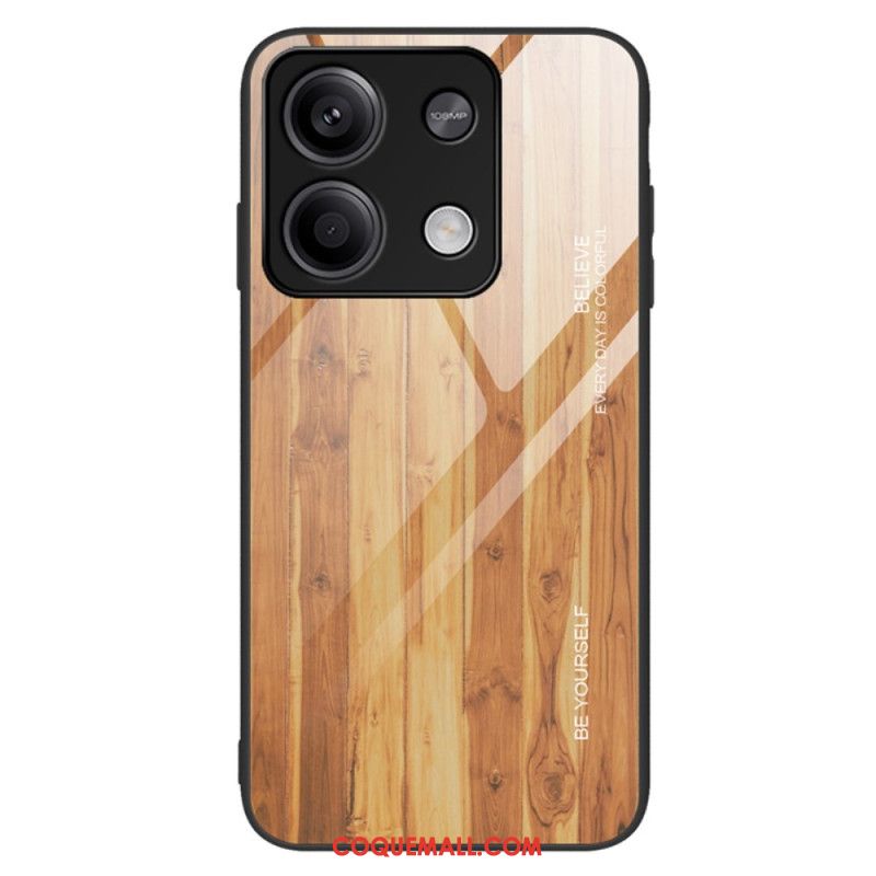 Coque Xiaomi Redmi Note 13 5G Verre Trempé Bois