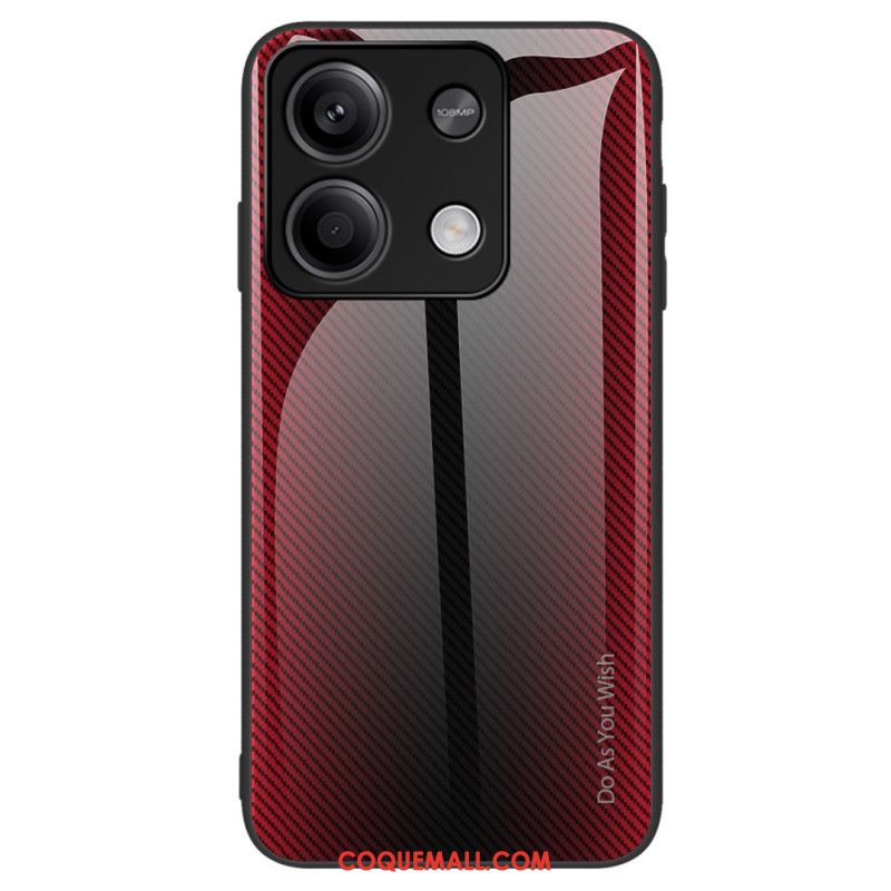 Coque Xiaomi Redmi Note 13 5G Verre Trempé Fibre Carbone