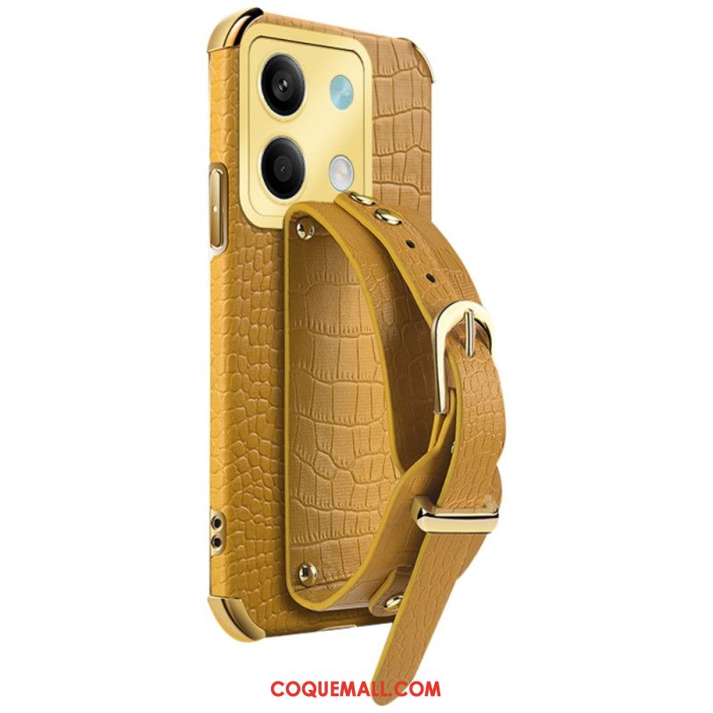 Coque Xiaomi Redmi Note 13 5G avec Bracelet et Support