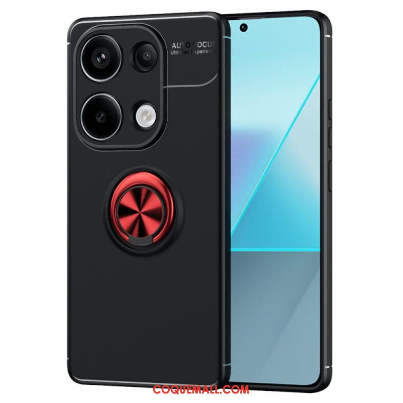 Coque Xiaomi Redmi Note 13 Pro 4G / Poco M6 Pro 4G Anneau Support Métallique