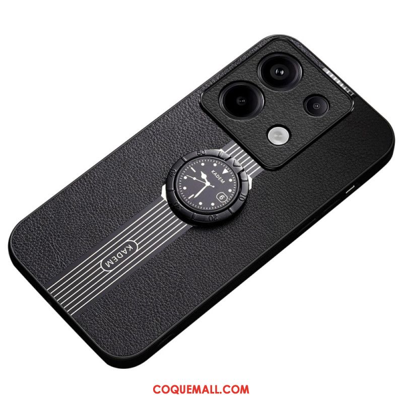 Coque Xiaomi Redmi Note 13 Pro 5G / Poco X6 5G Design Montre avec Anneau-Support KADEM