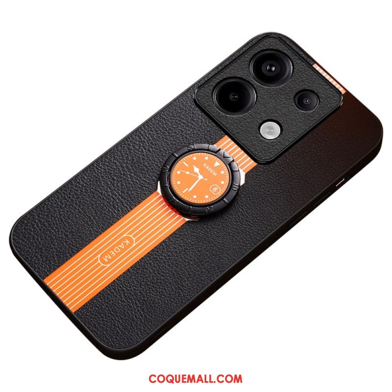 Coque Xiaomi Redmi Note 13 Pro 5G / Poco X6 5G Design Montre avec Anneau-Support KADEM