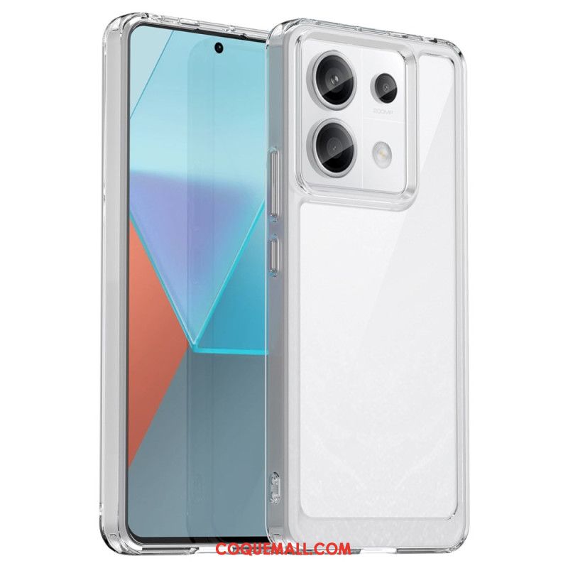 Coque Xiaomi Redmi Note 13 Pro 5G / Poco X6 5G Hybride Rebords Colorés