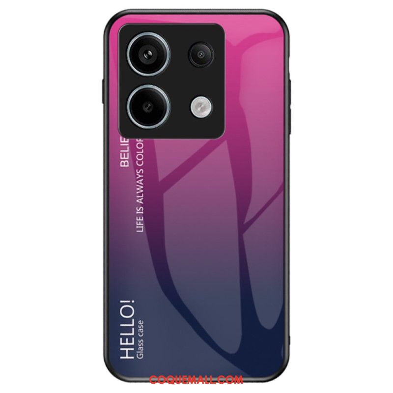 Coque Xiaomi Redmi Note 13 Pro 5G / Poco X6 5G Verre Trempé Hello