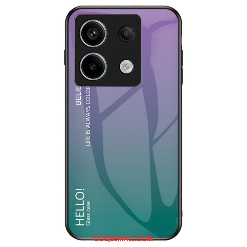 Coque Xiaomi Redmi Note 13 Pro 5G / Poco X6 5G Verre Trempé Hello