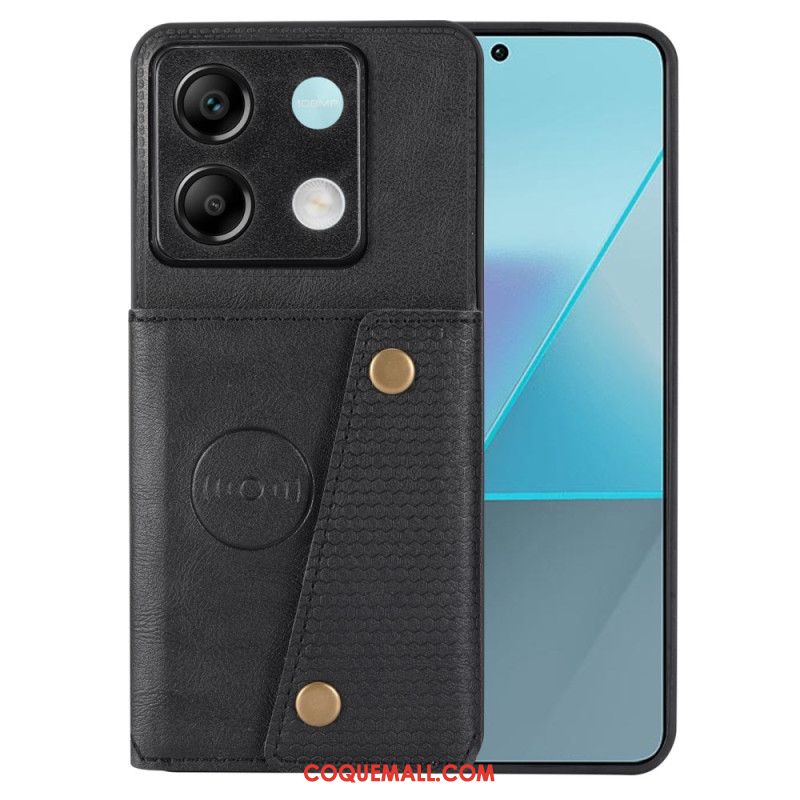 Coque Xiaomi Redmi Note 13 Pro 5G / Poco X6 5G avec Porte-Cartes Support