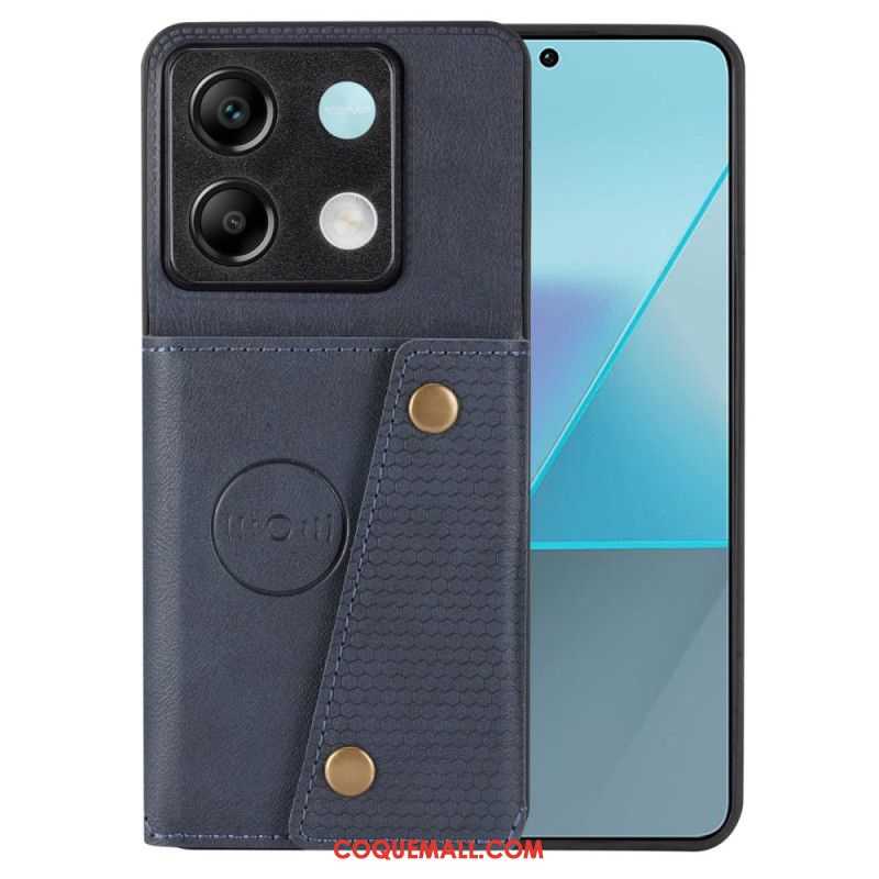 Coque Xiaomi Redmi Note 13 Pro 5G / Poco X6 5G avec Porte-Cartes Support