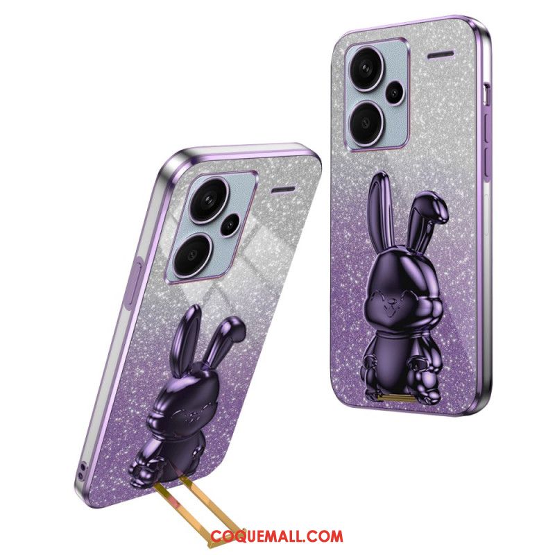 Coque Xiaomi Redmi Note 13 Pro Plus 5G Lapin Support