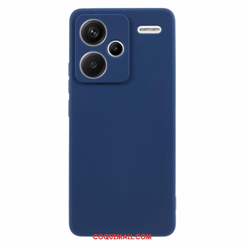 Coque Xiaomi Redmi Note 13 Pro Plus 5G Silicone Bords Droits