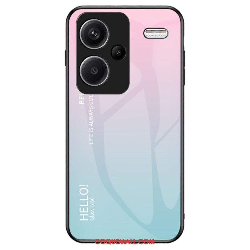 Coque Xiaomi Redmi Note 13 Pro Plus 5G Verre Trempé Dégradé