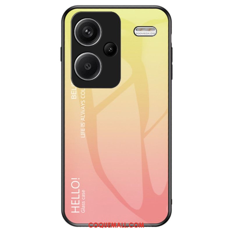 Coque Xiaomi Redmi Note 13 Pro Plus 5G Verre Trempé Dégradé