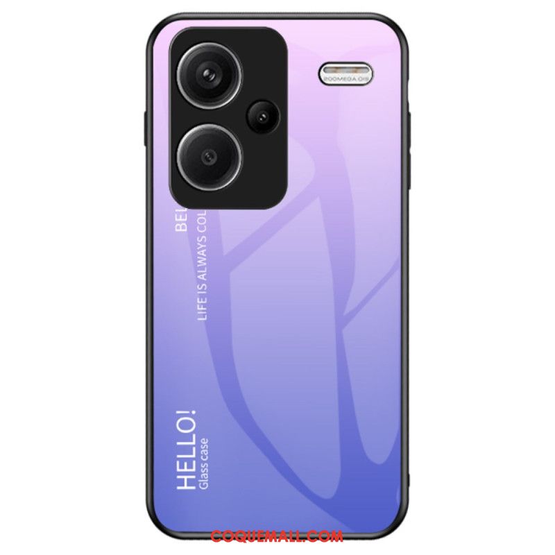 Coque Xiaomi Redmi Note 13 Pro Plus 5G Verre Trempé Dégradé