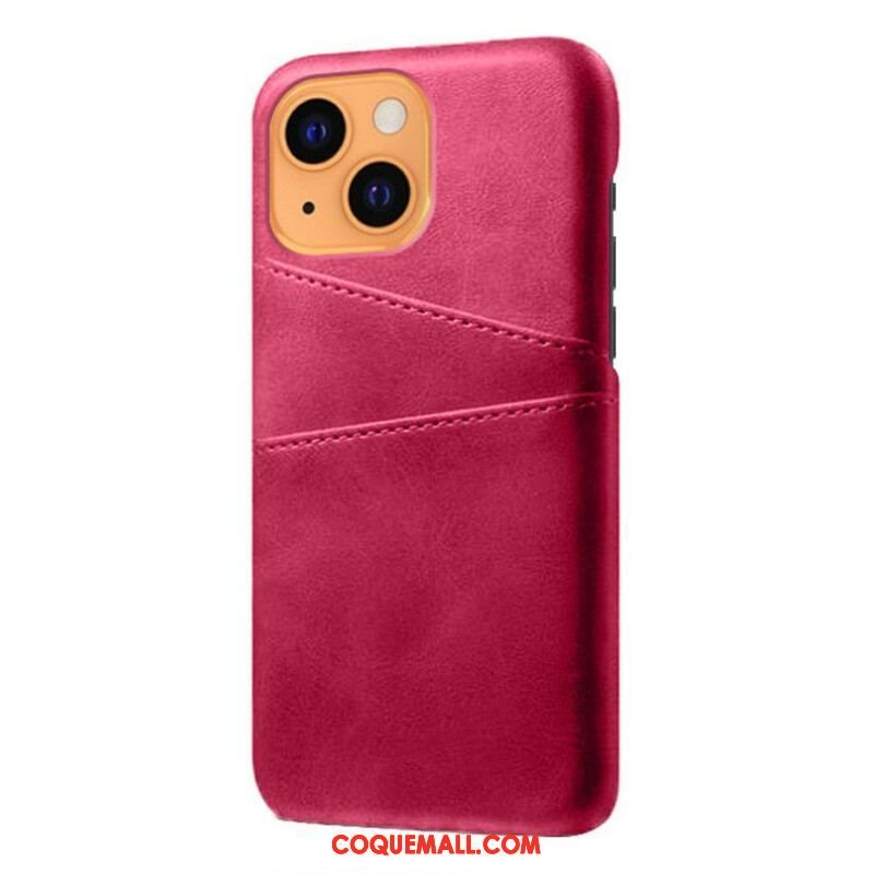 Coque iPhone 13 Mini Porte-Cartes KSQ