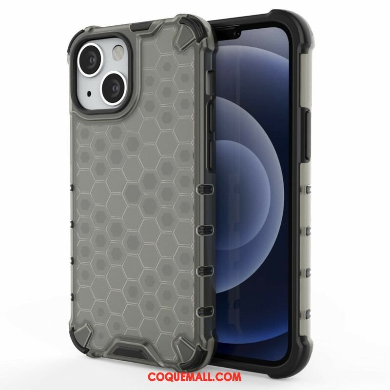 Coque iPhone 13 Mini Style Nid d'Abeille