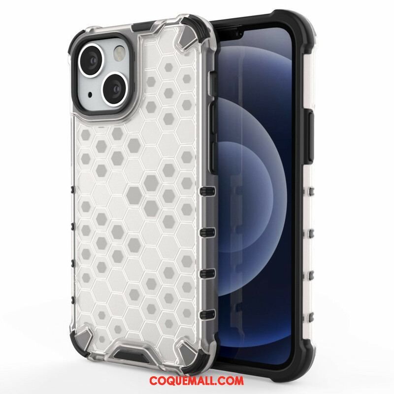 Coque iPhone 13 Mini Style Nid d'Abeille