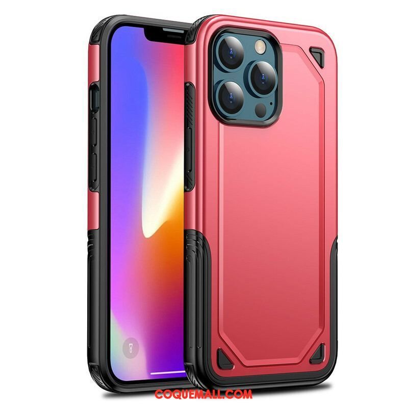 Coque iPhone 13 Pro Armor Effet Métal