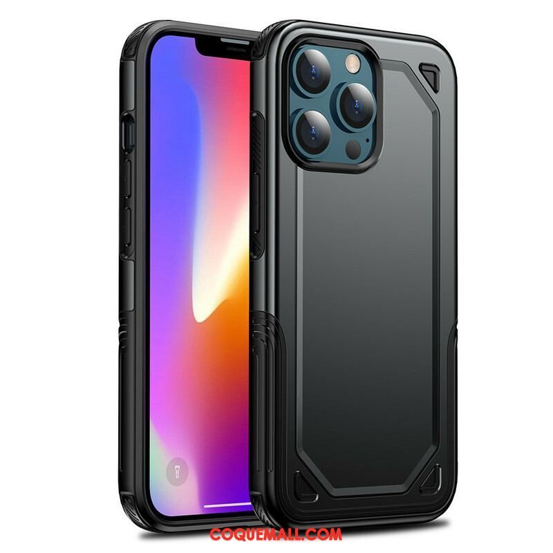 Coque iPhone 13 Pro Max Armor Effet Métal