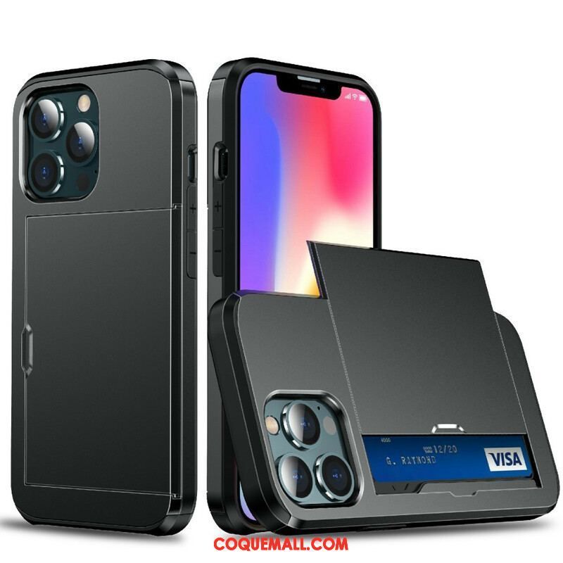 Coque iPhone 13 Pro Max Porte-Carte à Glissière