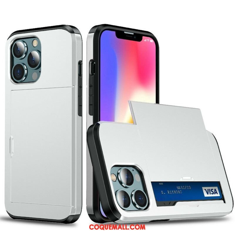 Coque iPhone 13 Pro Max Porte-Carte à Glissière